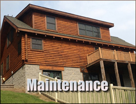  Holland, Ohio Log Home Maintenance