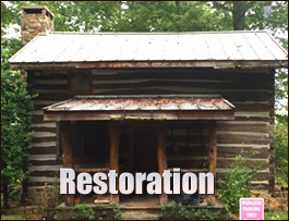 Historic Log Cabin Restoration  Holland, Ohio